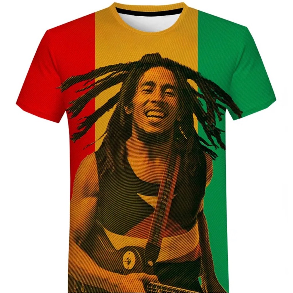 Bob Marley 3D T-shirt